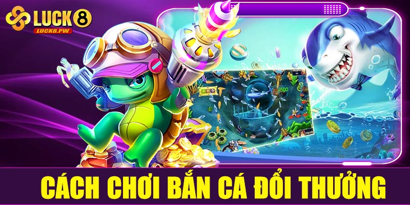 Cách chơi bắn cá đổi thưởng tại Luck8